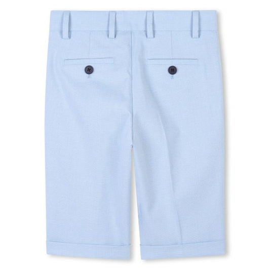 BOSS Boys Light Blue Bermuda Shorts