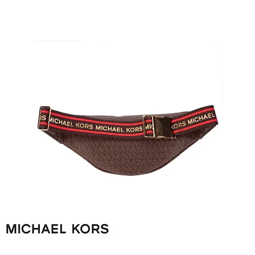 MICHAEL KORS Girls Dark Brown Bum Bag
