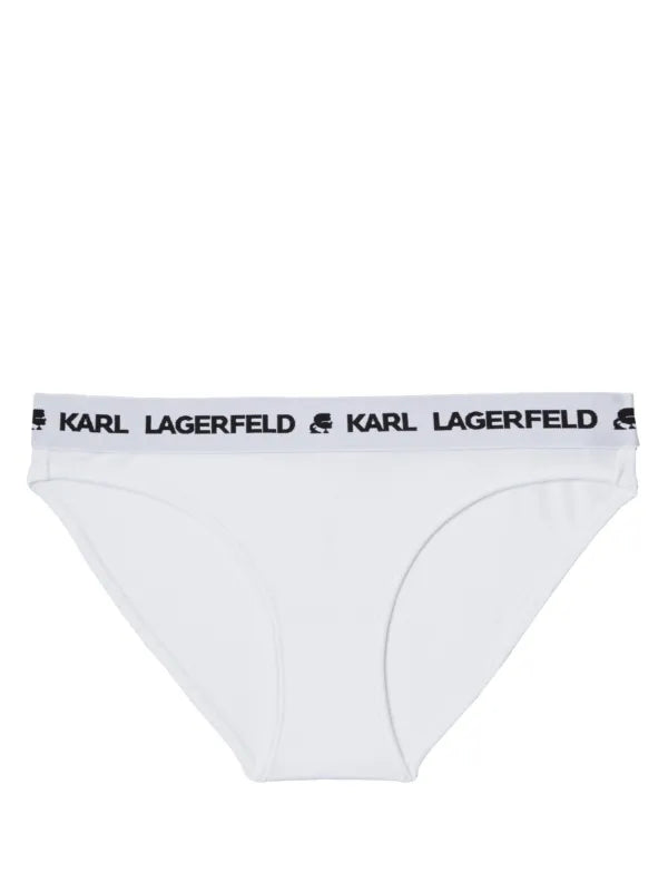 KARL LAGERFELD Girls White Underwear set of 2