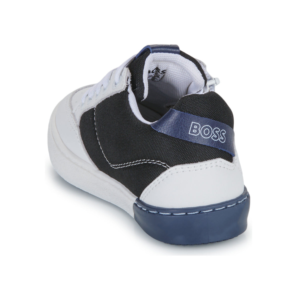 BOSS J52580/10P Baby Boys White Panelled Sneakers