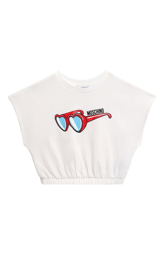 MOSCHINO Girls Set of T-shirt and shorts