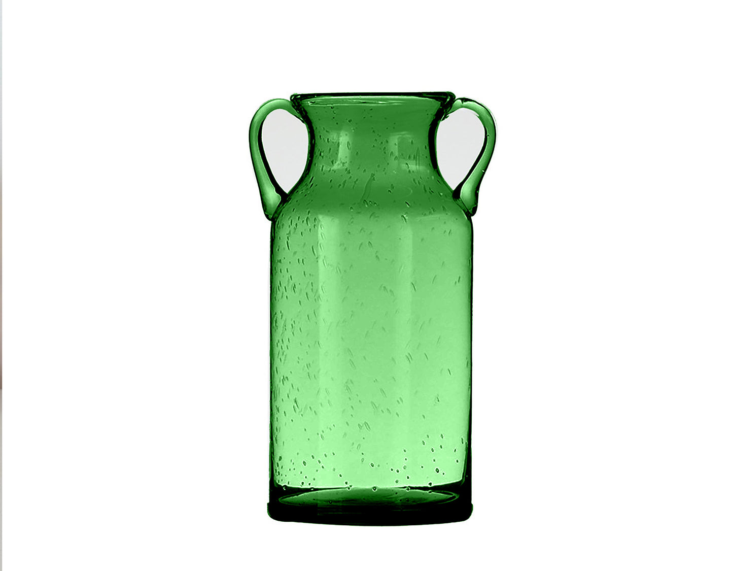 Flower Vase with Handle - Green Big