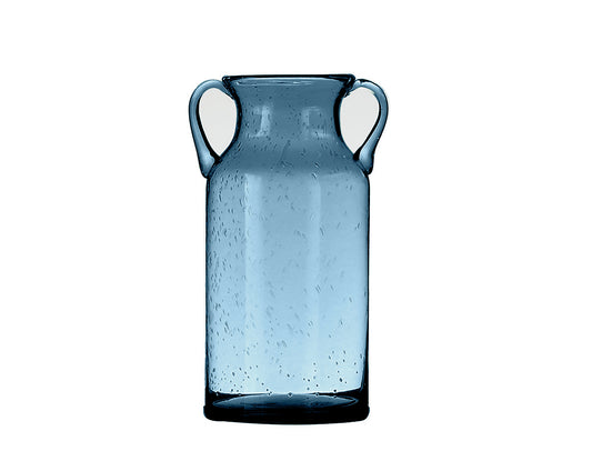 Flower Vase with Handle - Blue Big