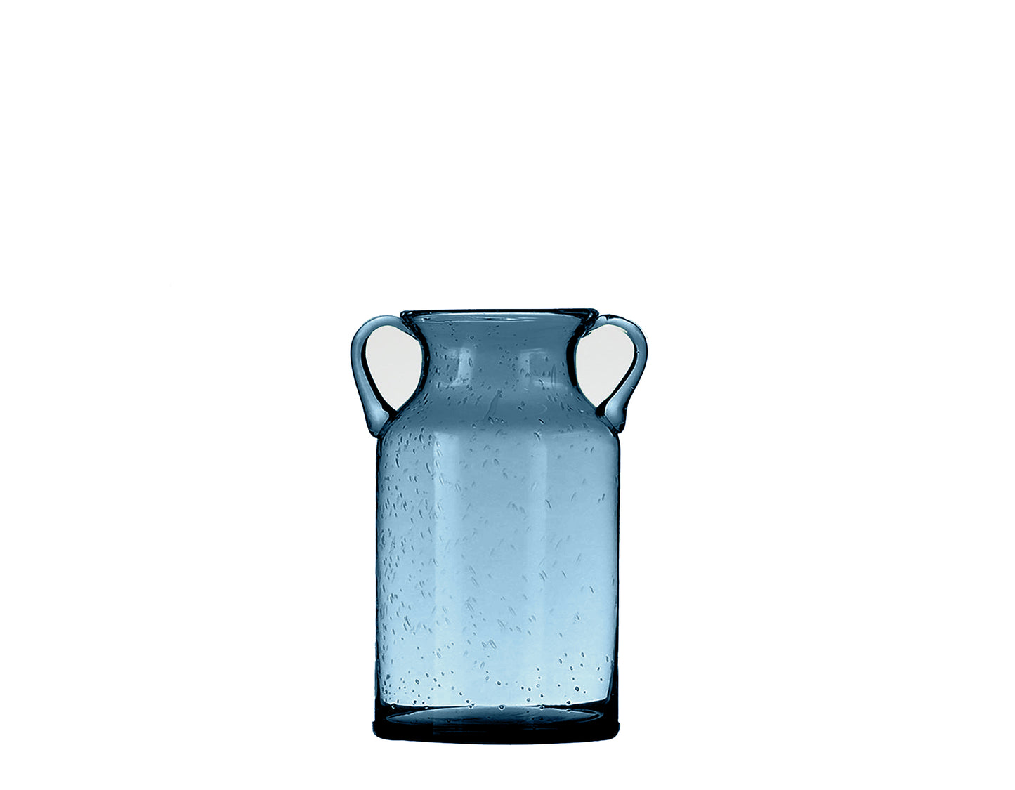 Flower Vase with Handle - Blue Small