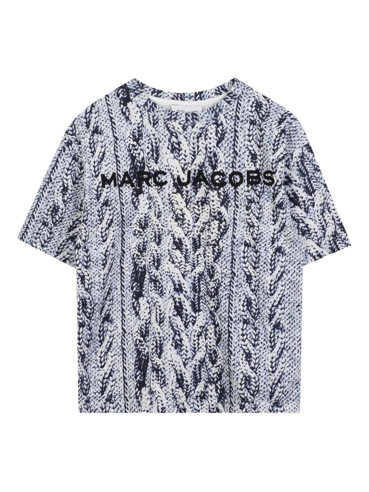 MARC JACOBS W60707/84E Boys Trompe l'oeil-Print T-Shirt