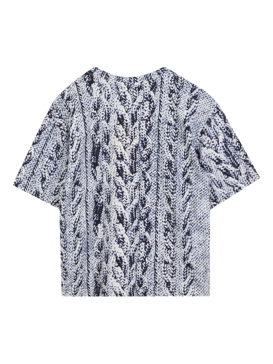 MARC JACOBS W60707/84E Boys Trompe l'oeil-Print T-Shirt