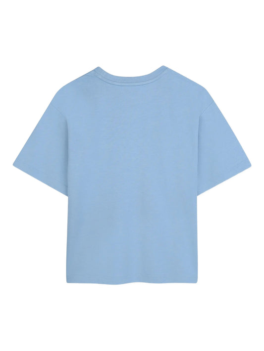 MARC JACOBS W60636/822 Boys Baby Blue Logo T-Shirt