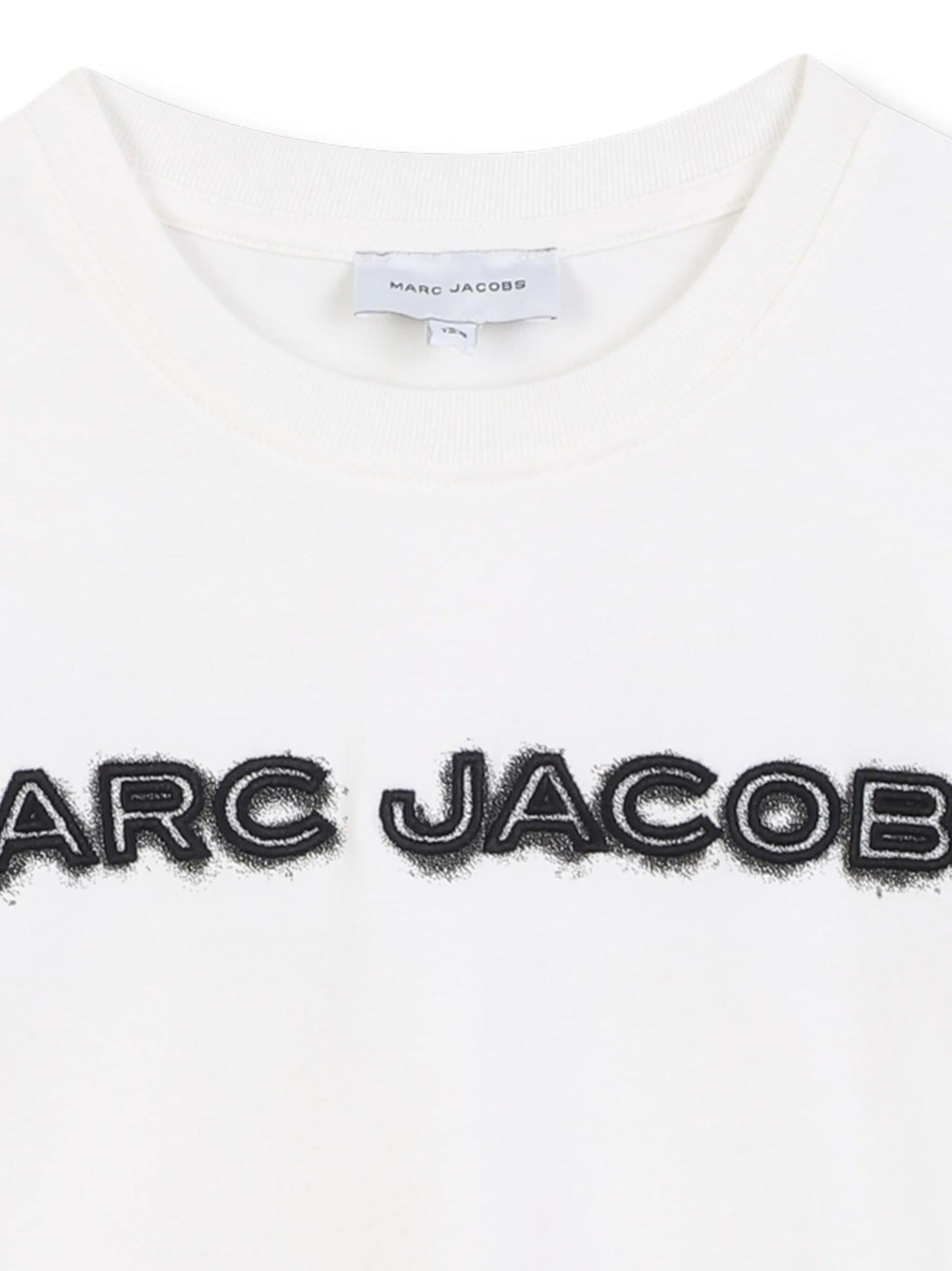 MARC JACOBS W60644/126 Boys White Logo T-Shirt