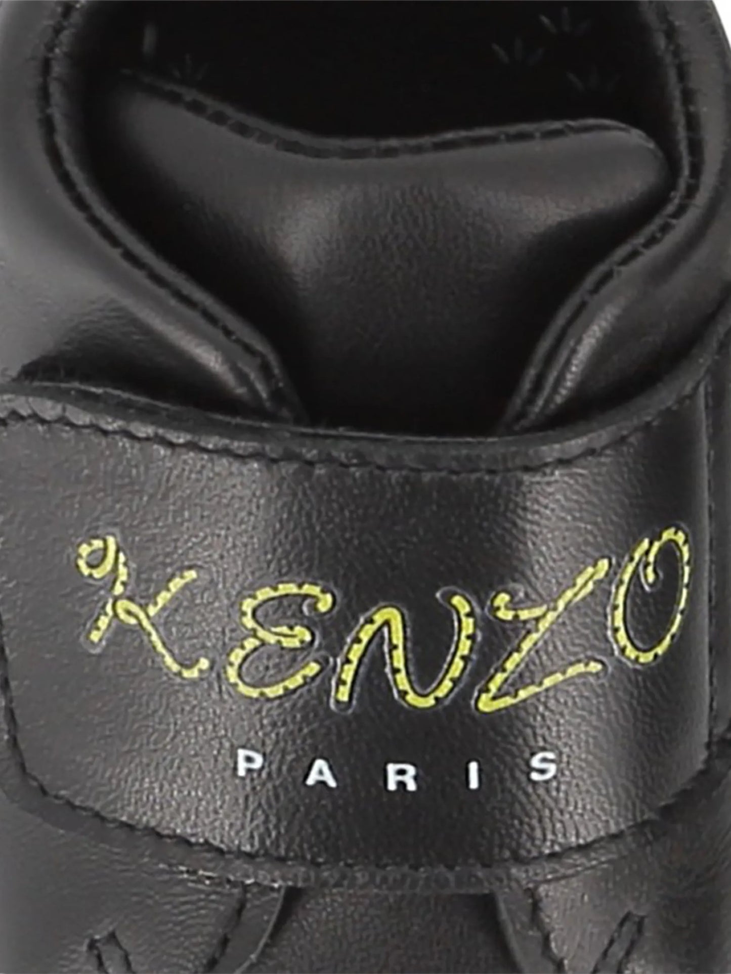 KENZO KIDS Black Logo-Embroidered Pre-Walkers