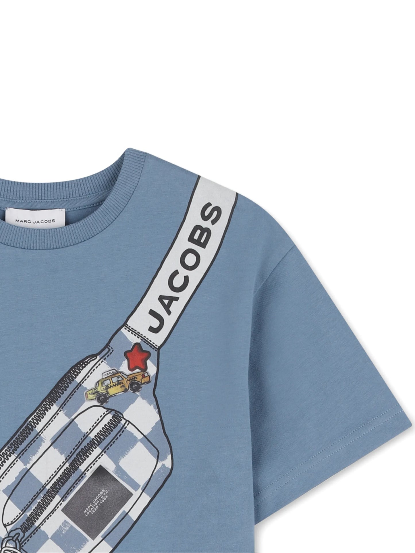 MARC JACOBS Boys Blue Bag T-Shirt