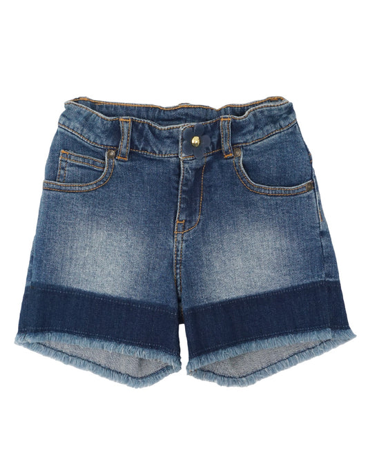 MARC JACOBS Baby Girls Blue Short Jeans