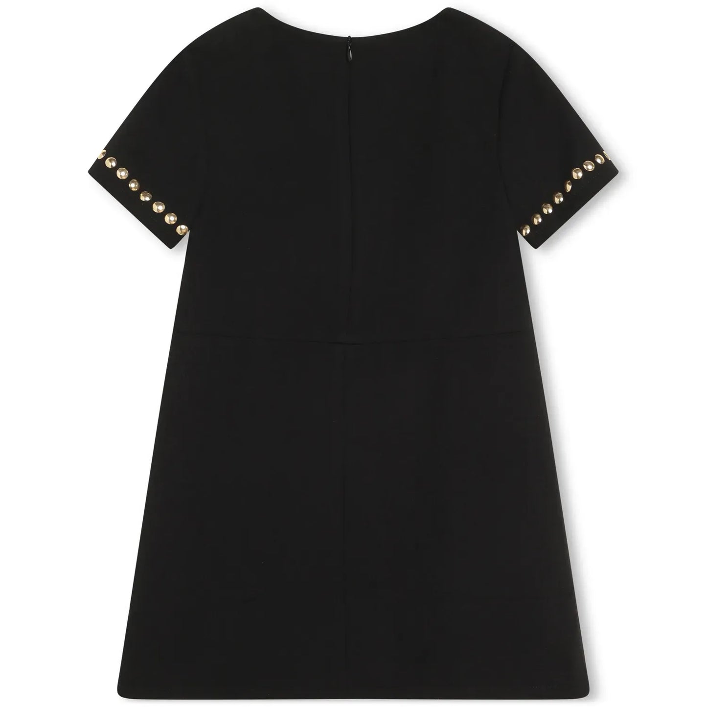 MICHAEL KORS Girls Black Short Sleeved Dress