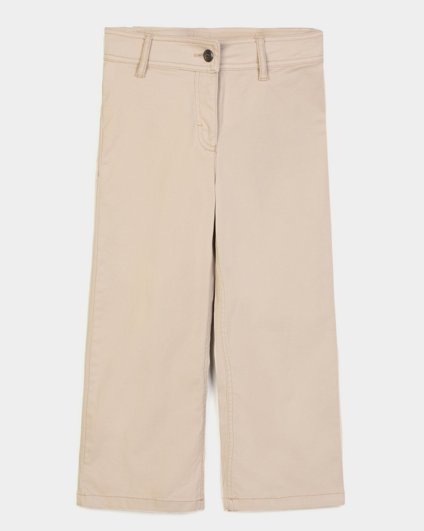 AIGNER Girls Beige Logo Trousers