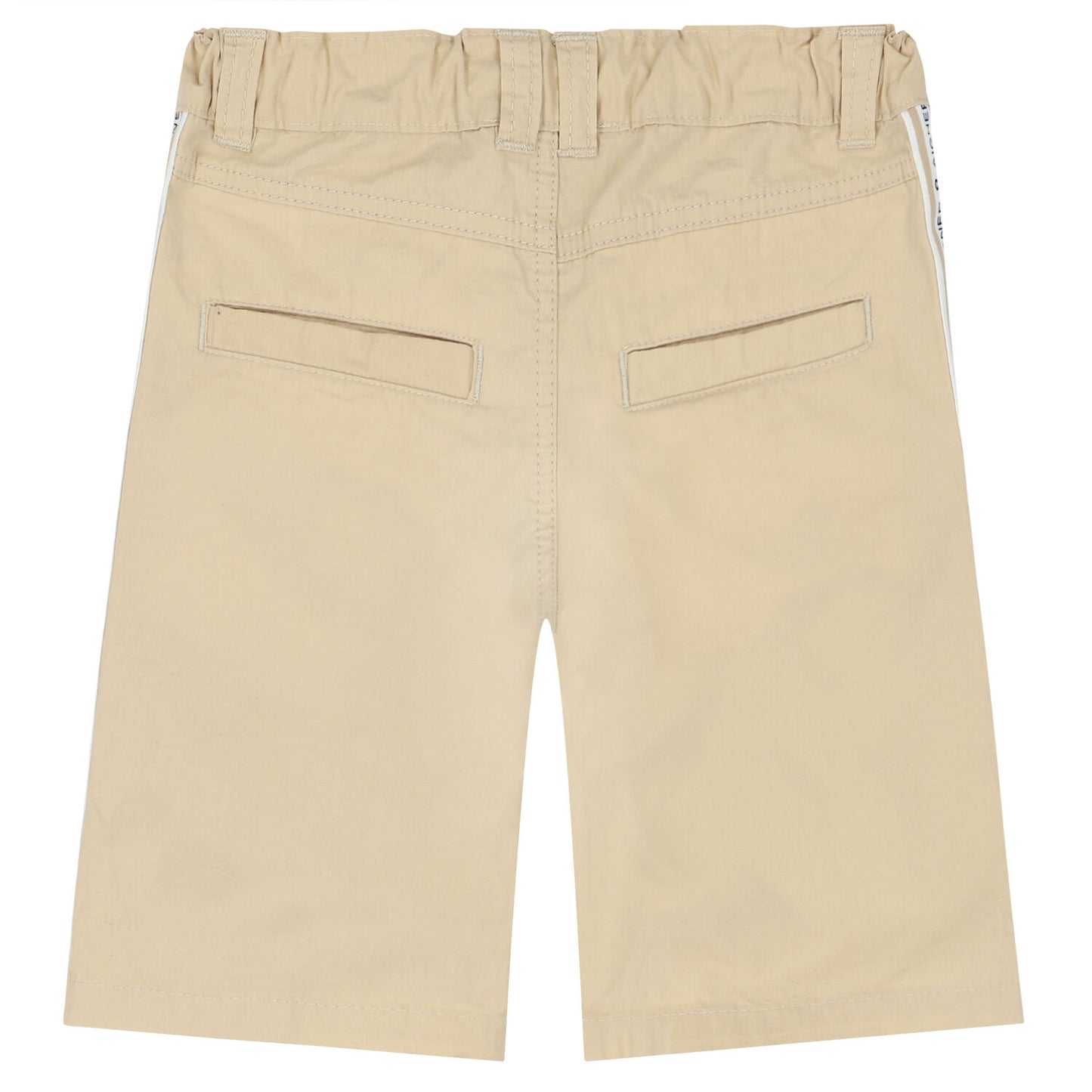 AIGNER Boys Beige Logo Shorts