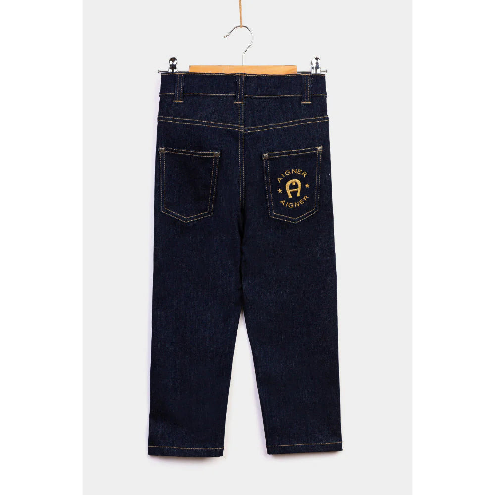 AIGNER Boys Denim Logo Jeans