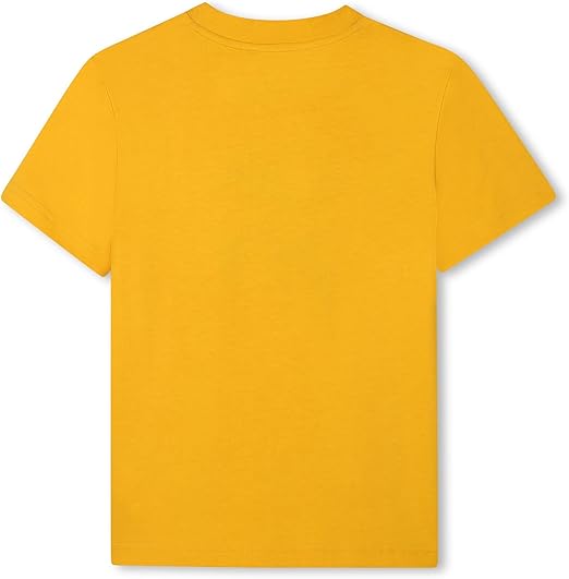 DKNY D62431/56A Boys Yellow Logo T-Shirt