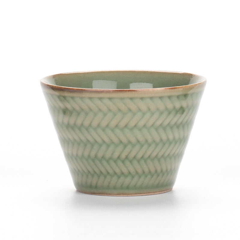 FINJAN Gawa ceramic - GREEN (SET OF 6)