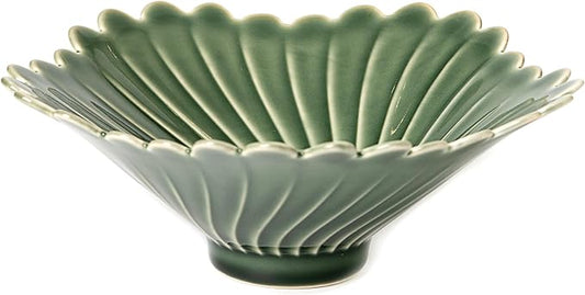 Ceramic Green Decorative Bowl