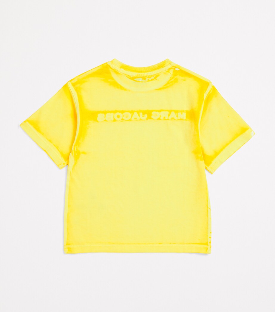 MARC JACOBS Boys Yellow Logo T-Shirt