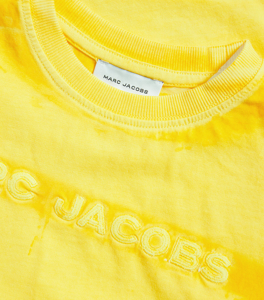 MARC JACOBS Boys Yellow Logo T-Shirt