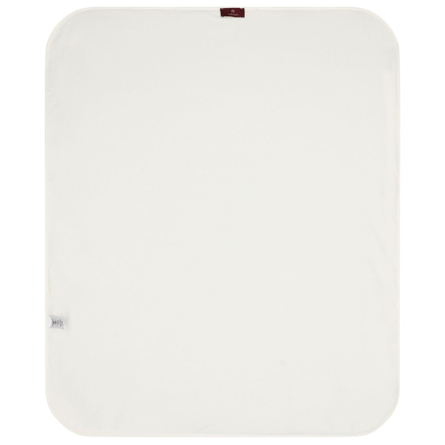 AIGNER Unisex Ivory Logo Baby Blanket