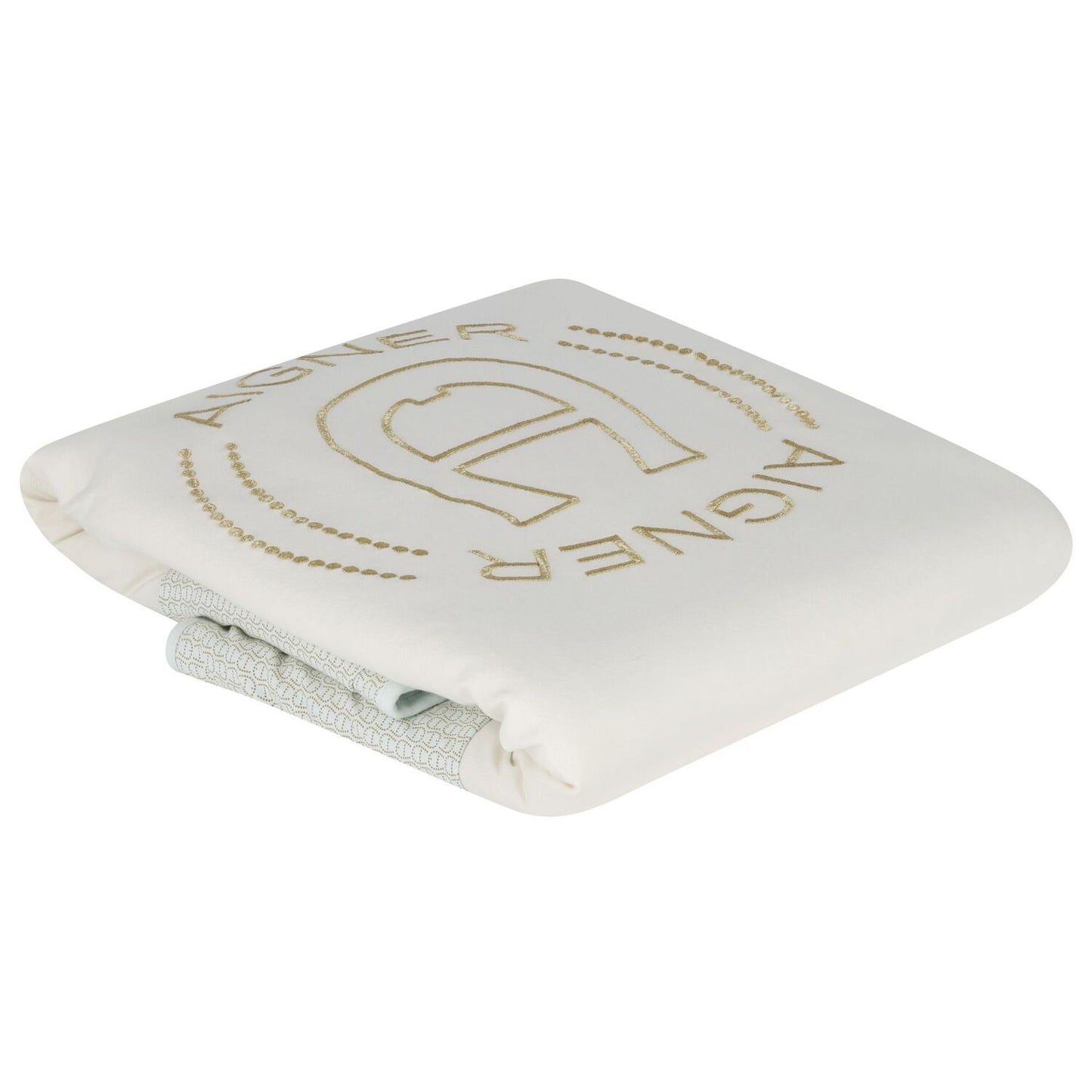 AIGNER Baby Boys Baby Blue & Ivory Blanket