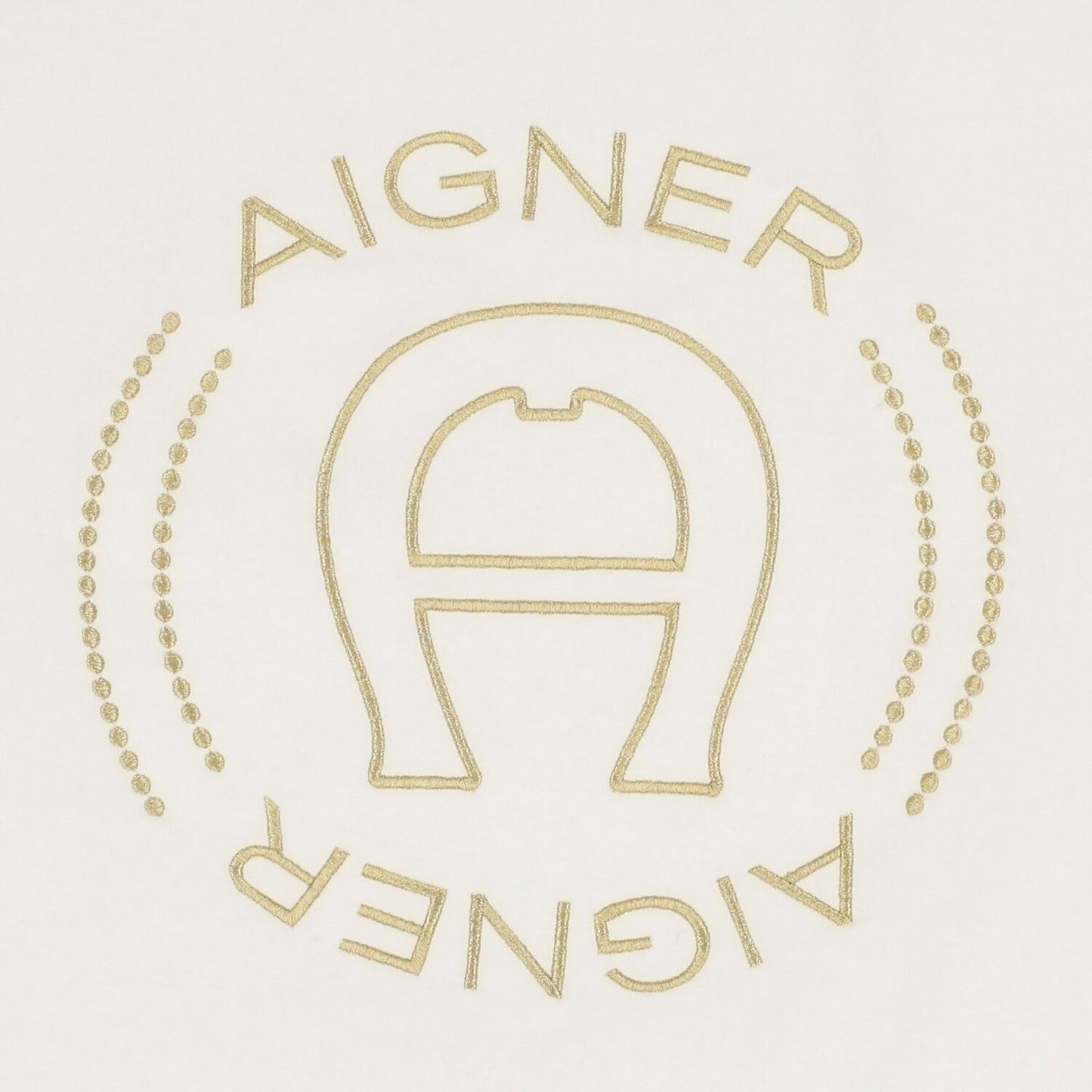 AIGNER Baby Boys Baby Blue & Ivory Blanket