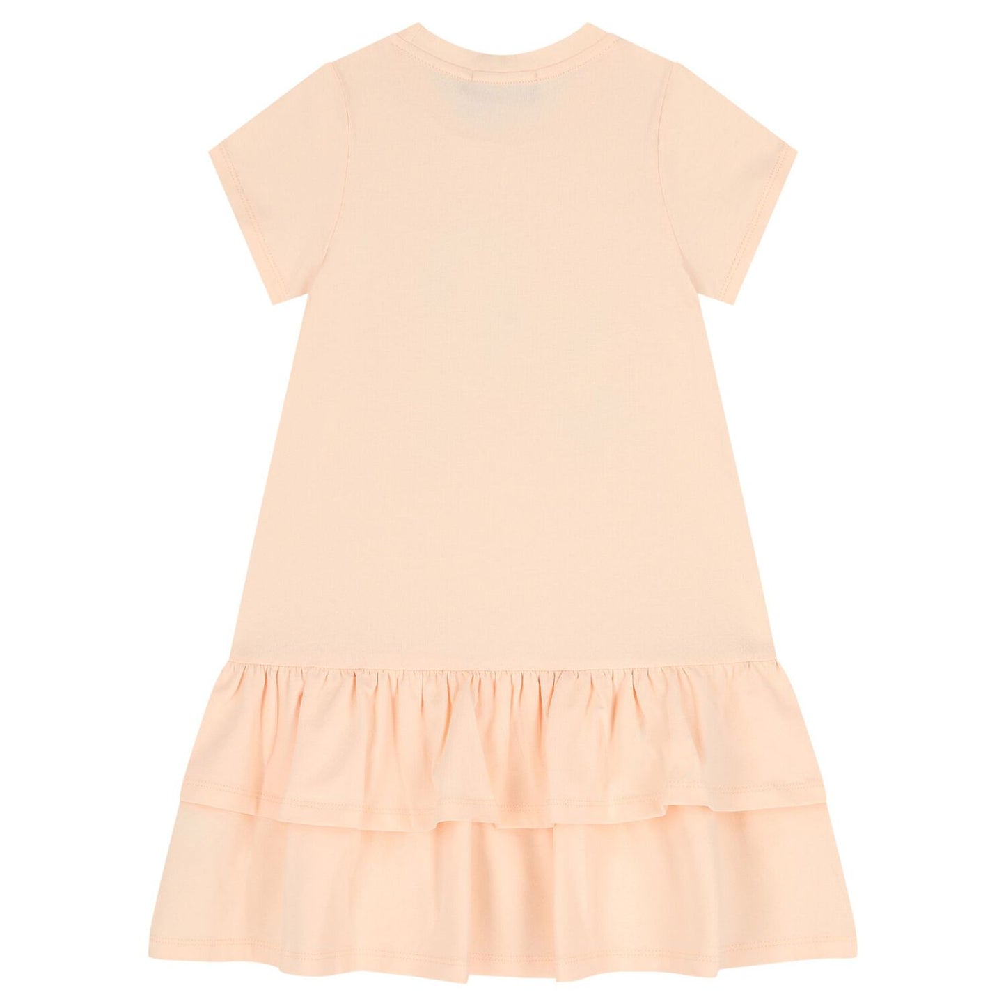 AIGNER Girls Orange Butterflies Logo Dress