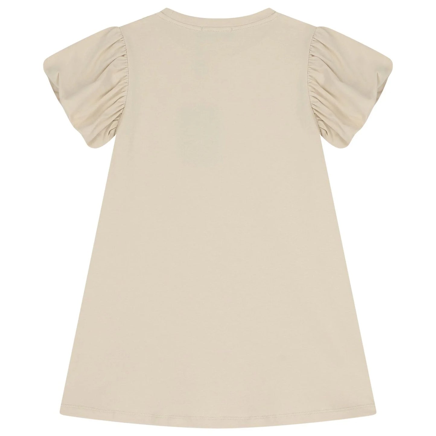 AIGNER Girls Beige Bag Logo Dress