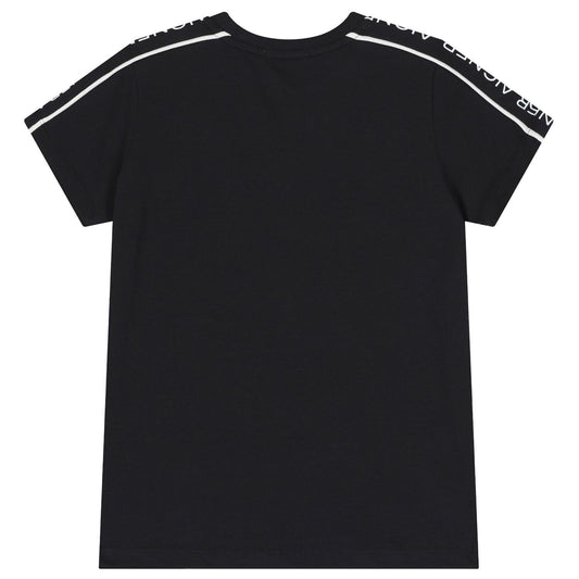 AIGNER Boys Black Logo T-Shirt