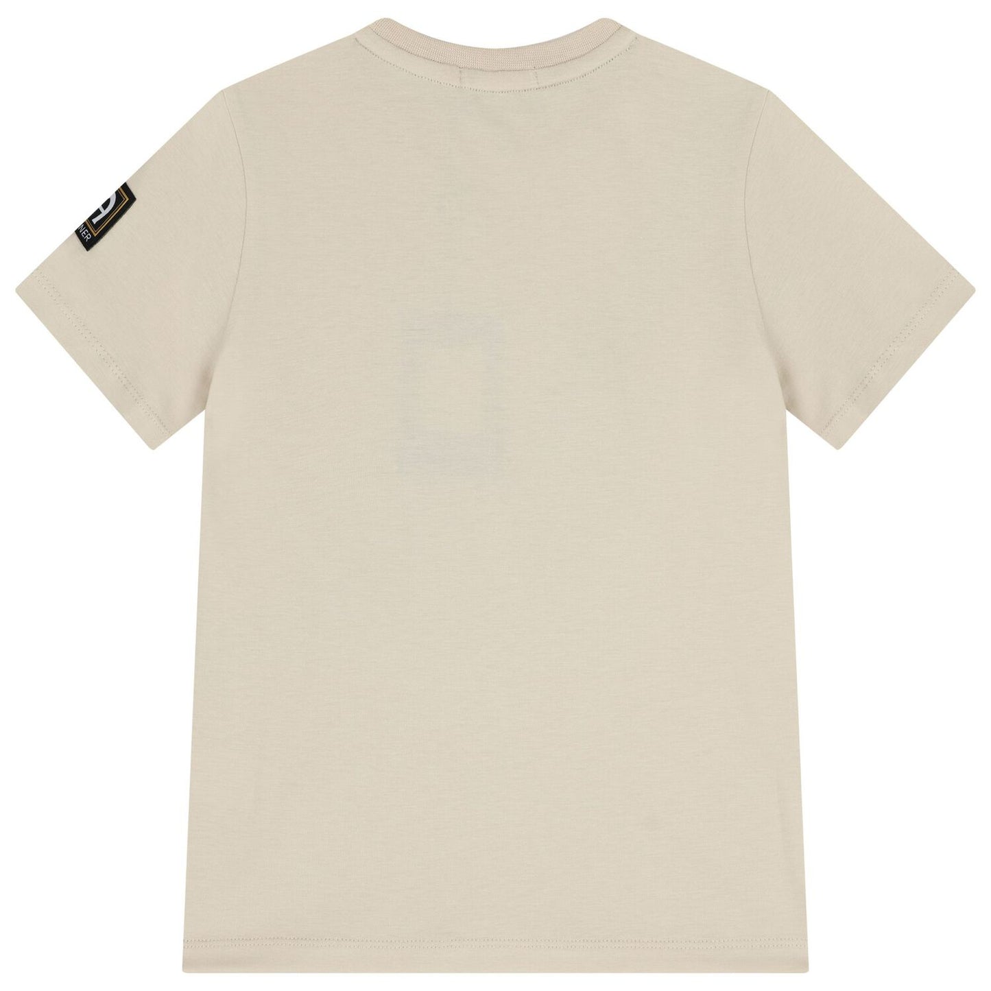 AIGNER Boys Beige Logo Bag T-Shirt
