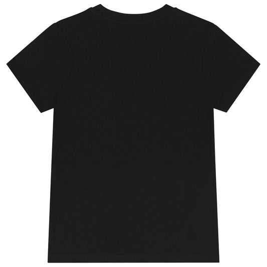 AIGNER Boys Black Logo T-Shirt