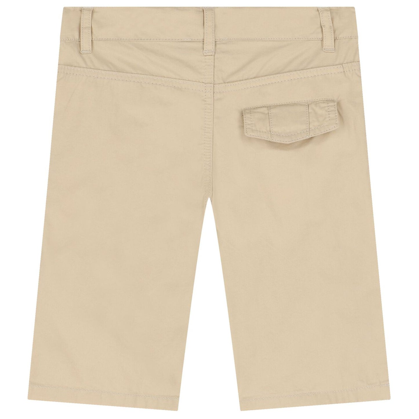AIGNER Boys Beige Logo Shorts
