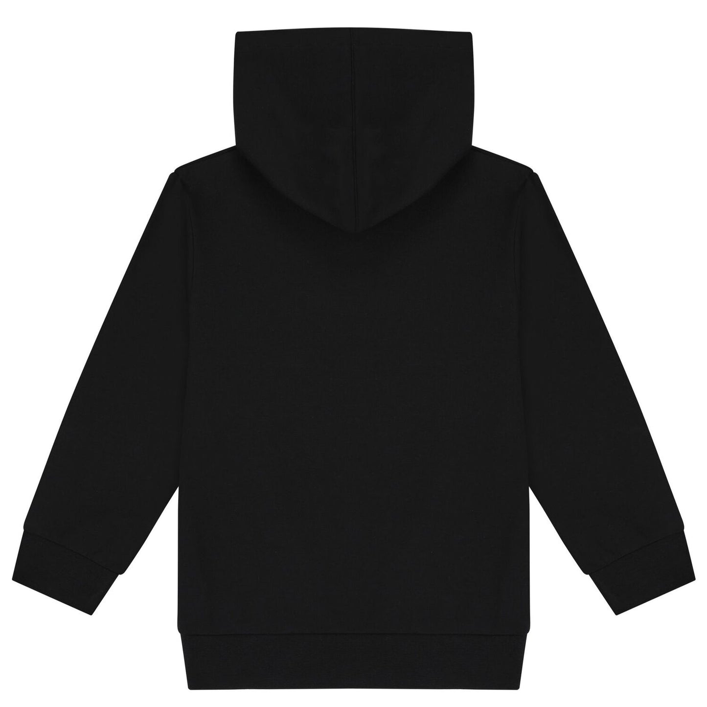 AIGNER Boys Black Logo Hooded Top
