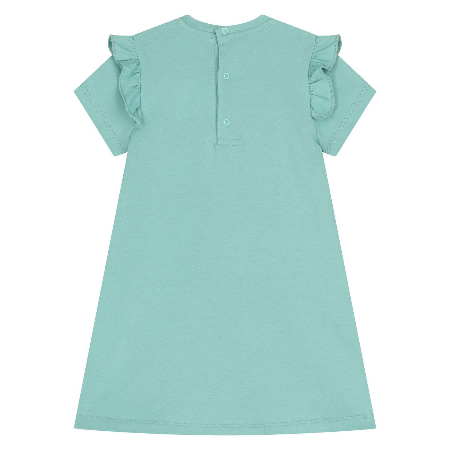 AIGNER Younger Girls Green Bag Logo Dress