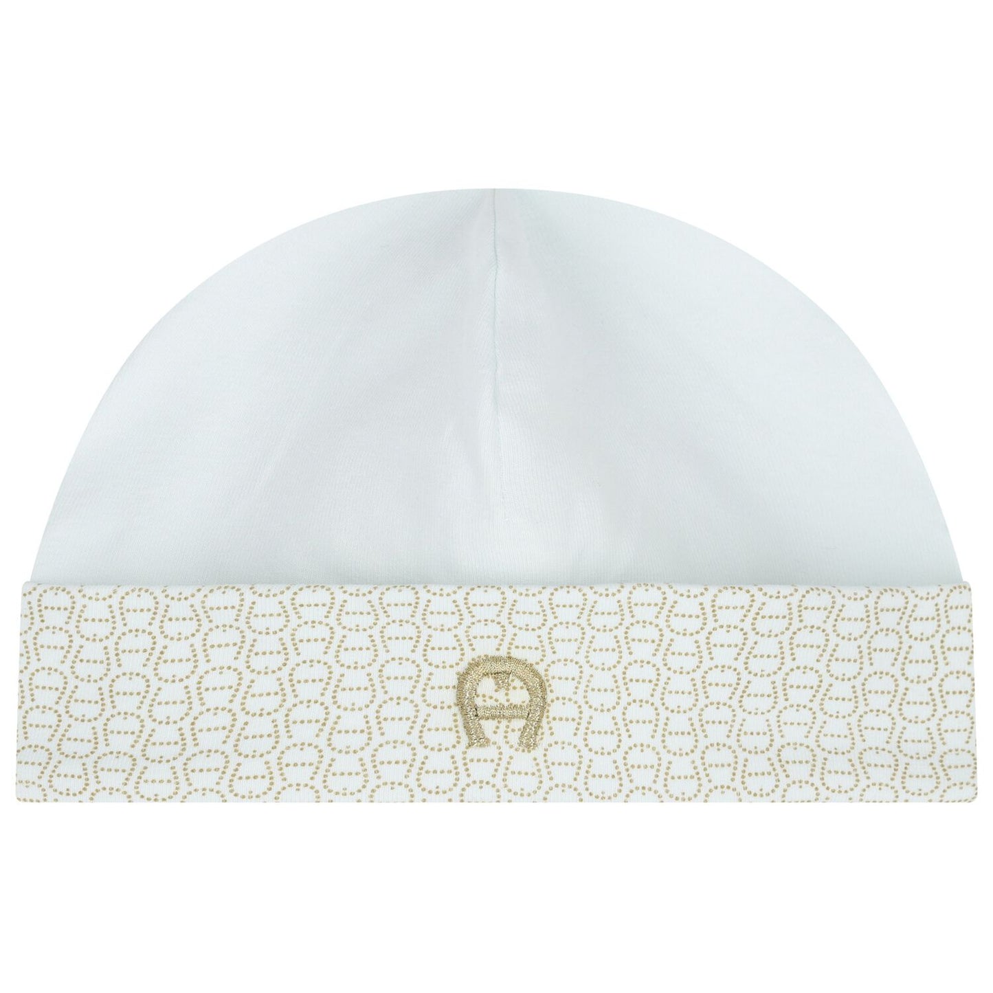 AIGNER Baby Boys Baby Blue Logo Hat