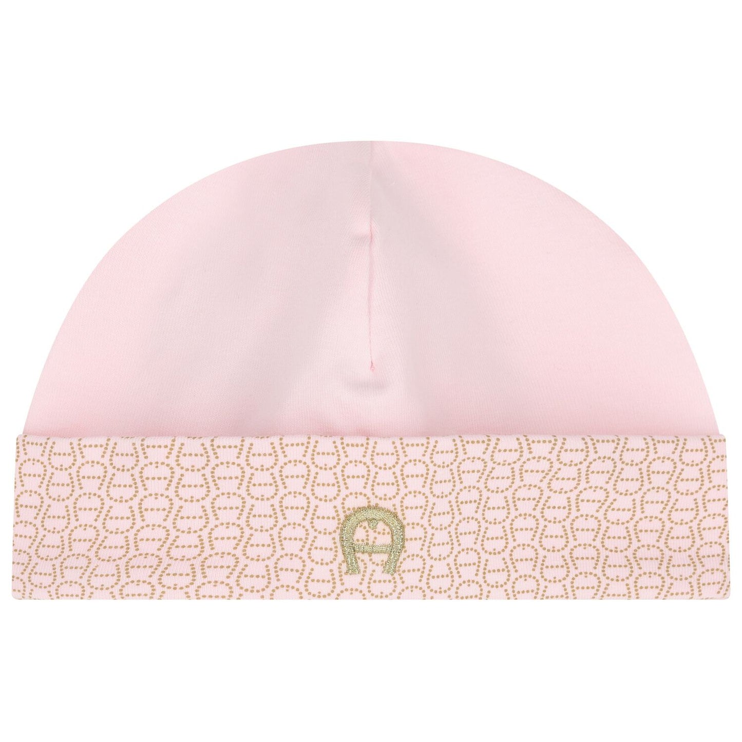 AIGNER Baby Girls Pink Logo Hat