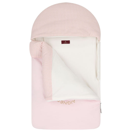 AIGNER Baby Girls Pink & Gold Nest