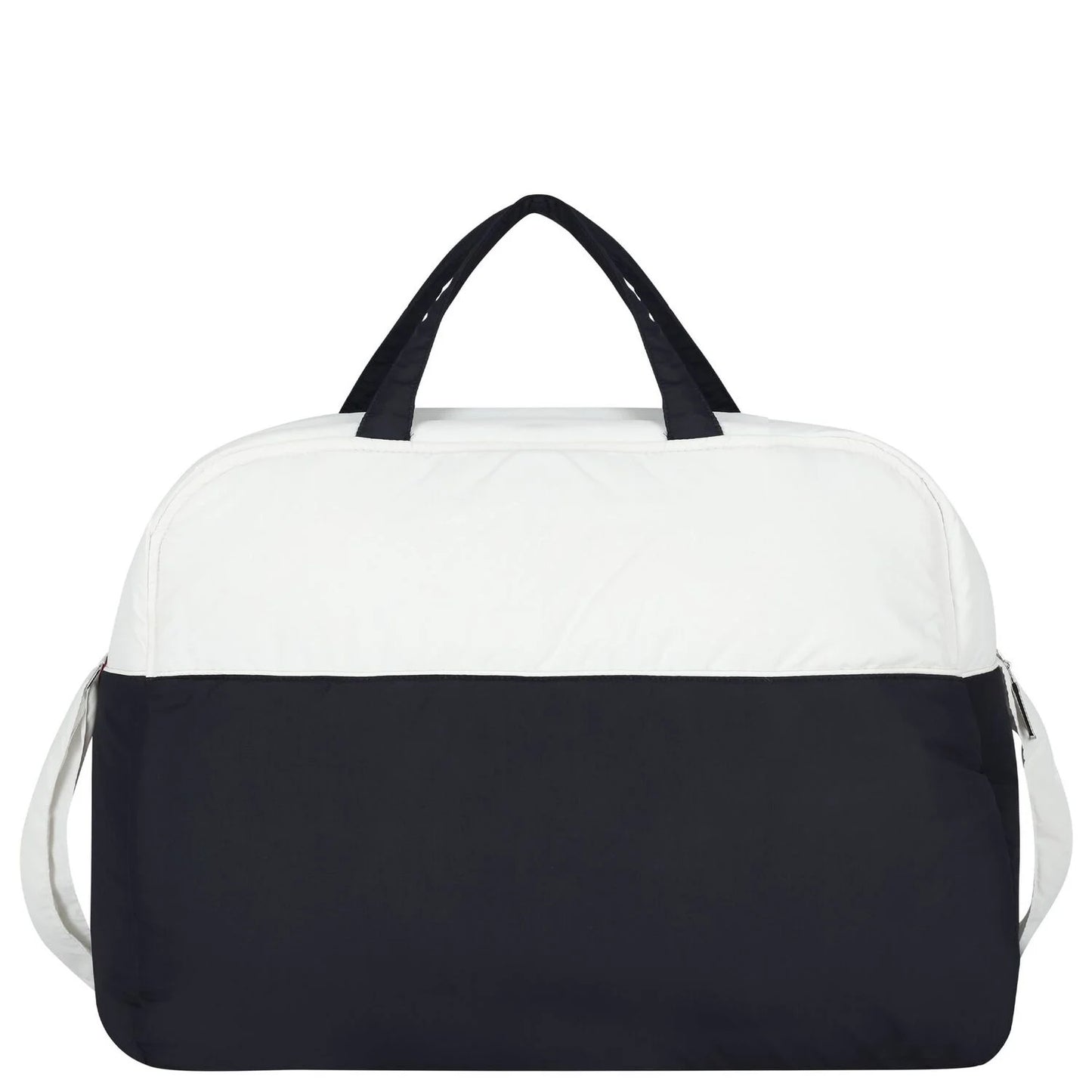 AIGNER White & Navy Blue Logo Baby Changing Bag