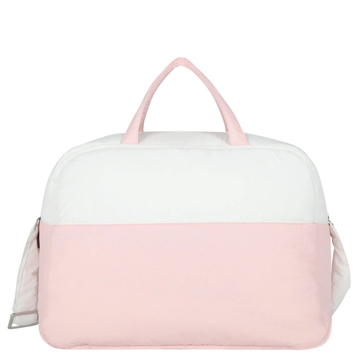 AIGNER White & Pink Logo Baby Changing Bag