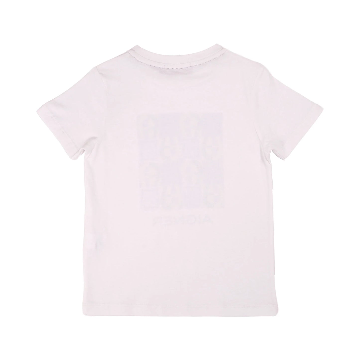 AIGNER Boys White Logo T-Shirt