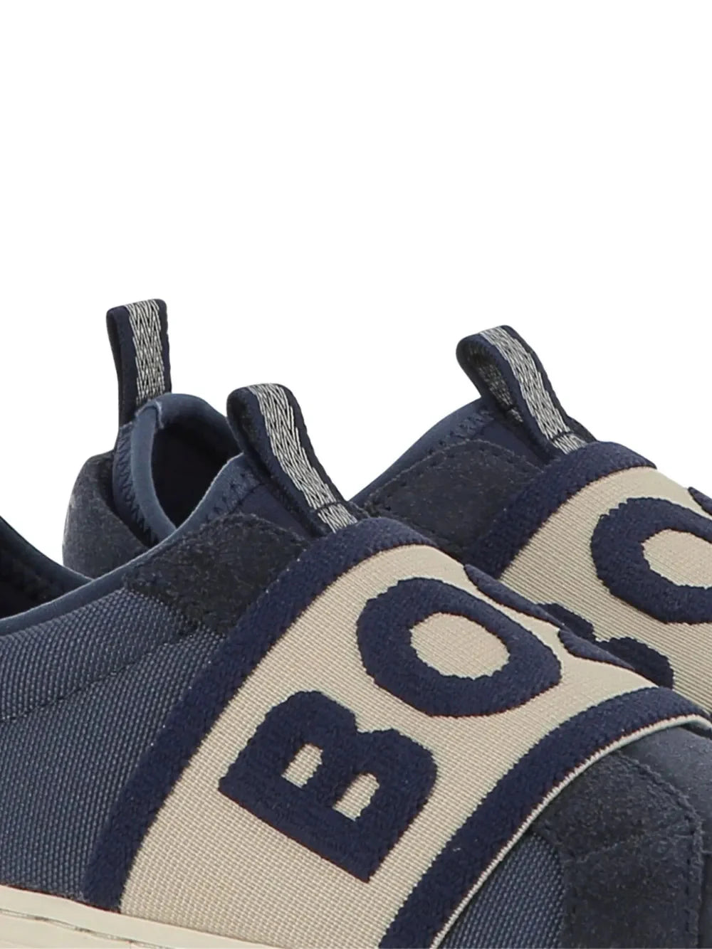Boss J52565/849 Kids Navy Blue Slip-on Sneakers