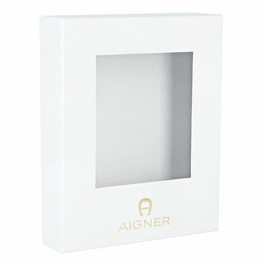 AIGNER White & Gold Logo Gift Box