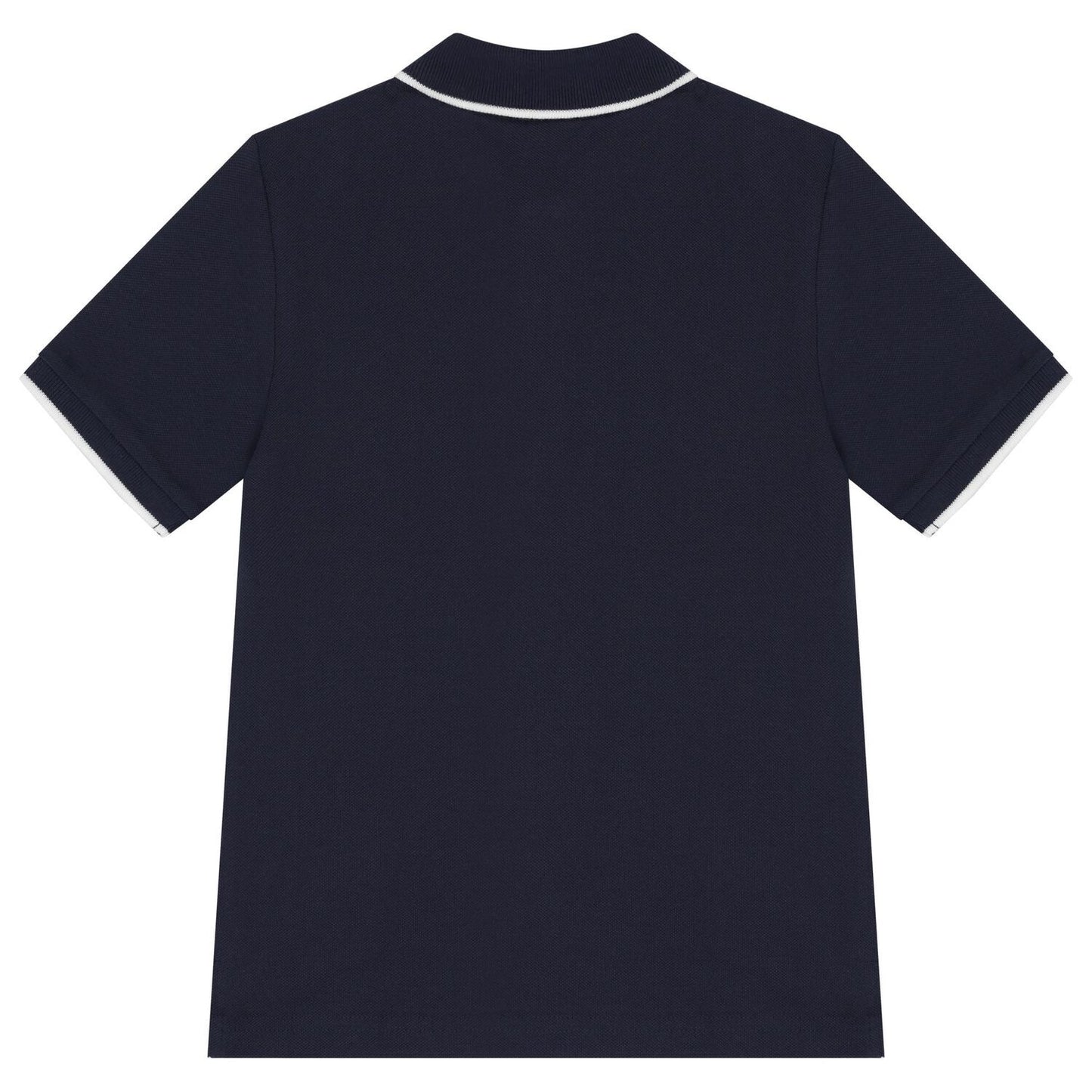 BOSS J25P26/849 Boys Navy Blue Logo Polo Shirt