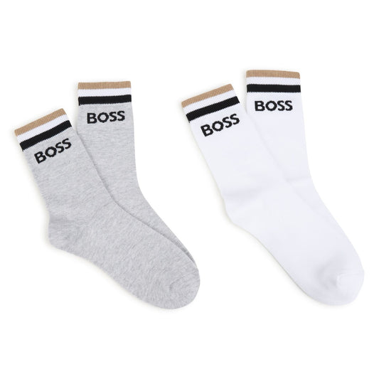 BOSS Boys Logo Socks ( 2-Pack )