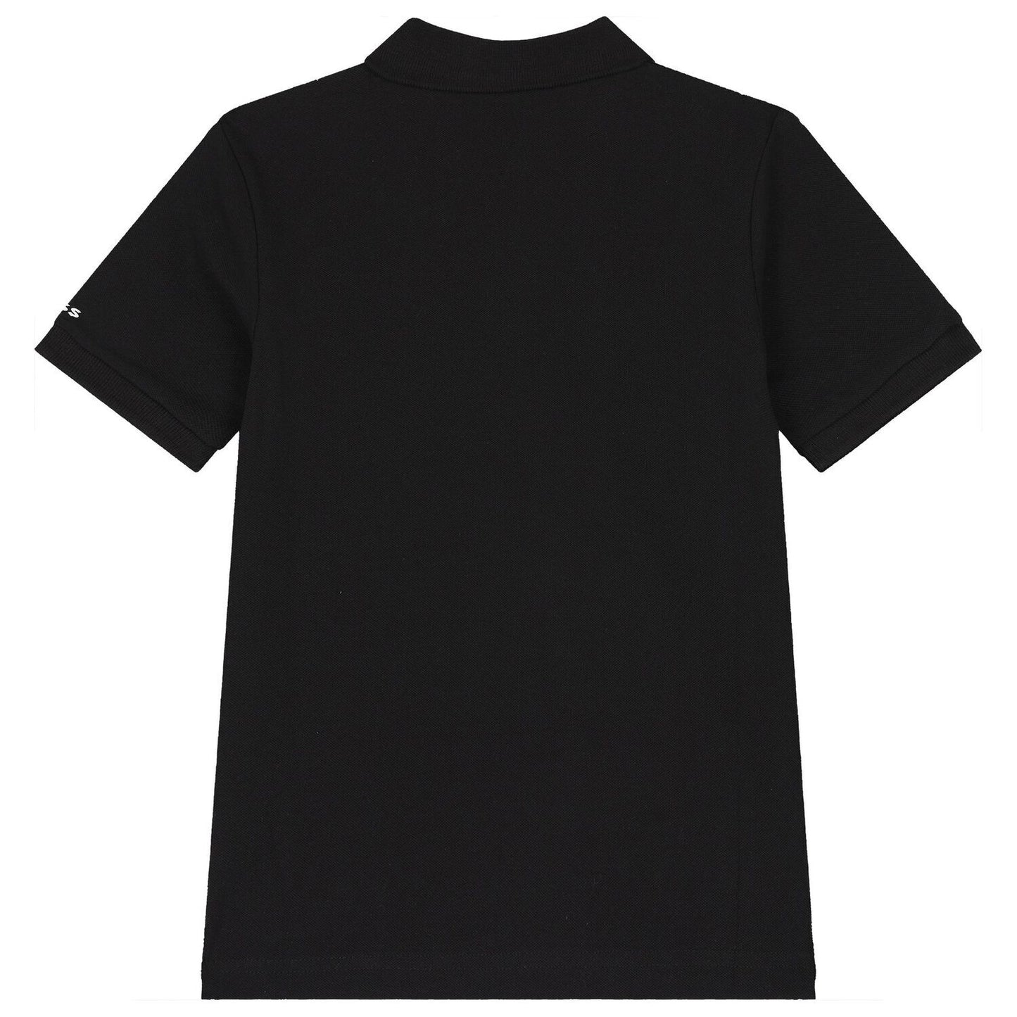 BOSS Boys Black Logo Polo Shirt