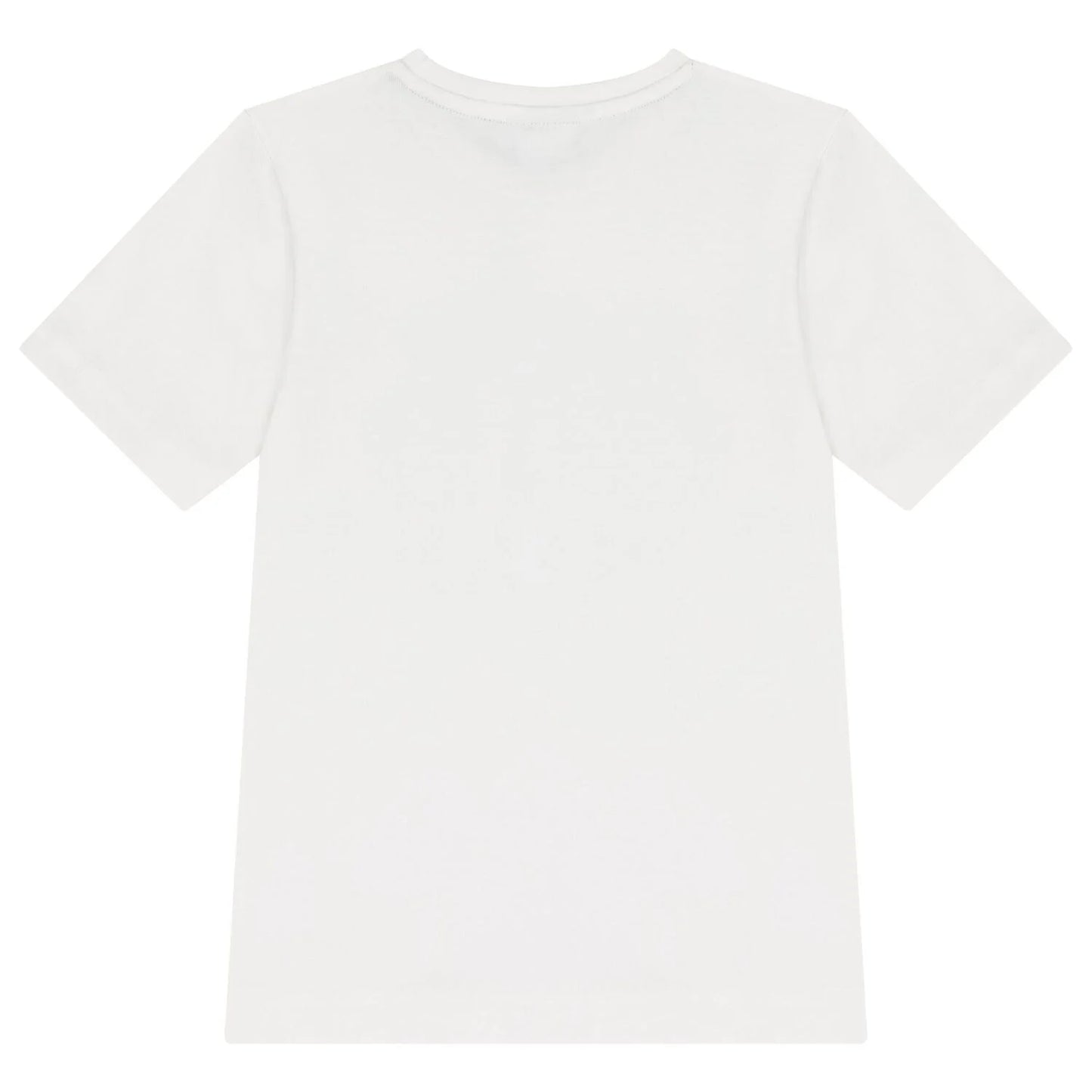 BOSS J52366/10P Boys White Logo T-Shirt