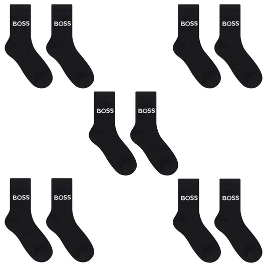 BOSS Black Logo Socks ( 5-Pack )
