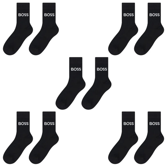 BOSS Black Logo Socks ( 5-Pack )