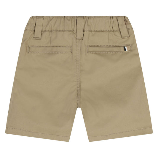 BOSS Younger Boys Beige Shorts